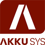 AkkuSys Logo – Batteriespeicher Partner von Grom Solar