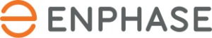 Enphase Logo – Mikrowechselrichter Partner von Grom Solar Photovoltaik