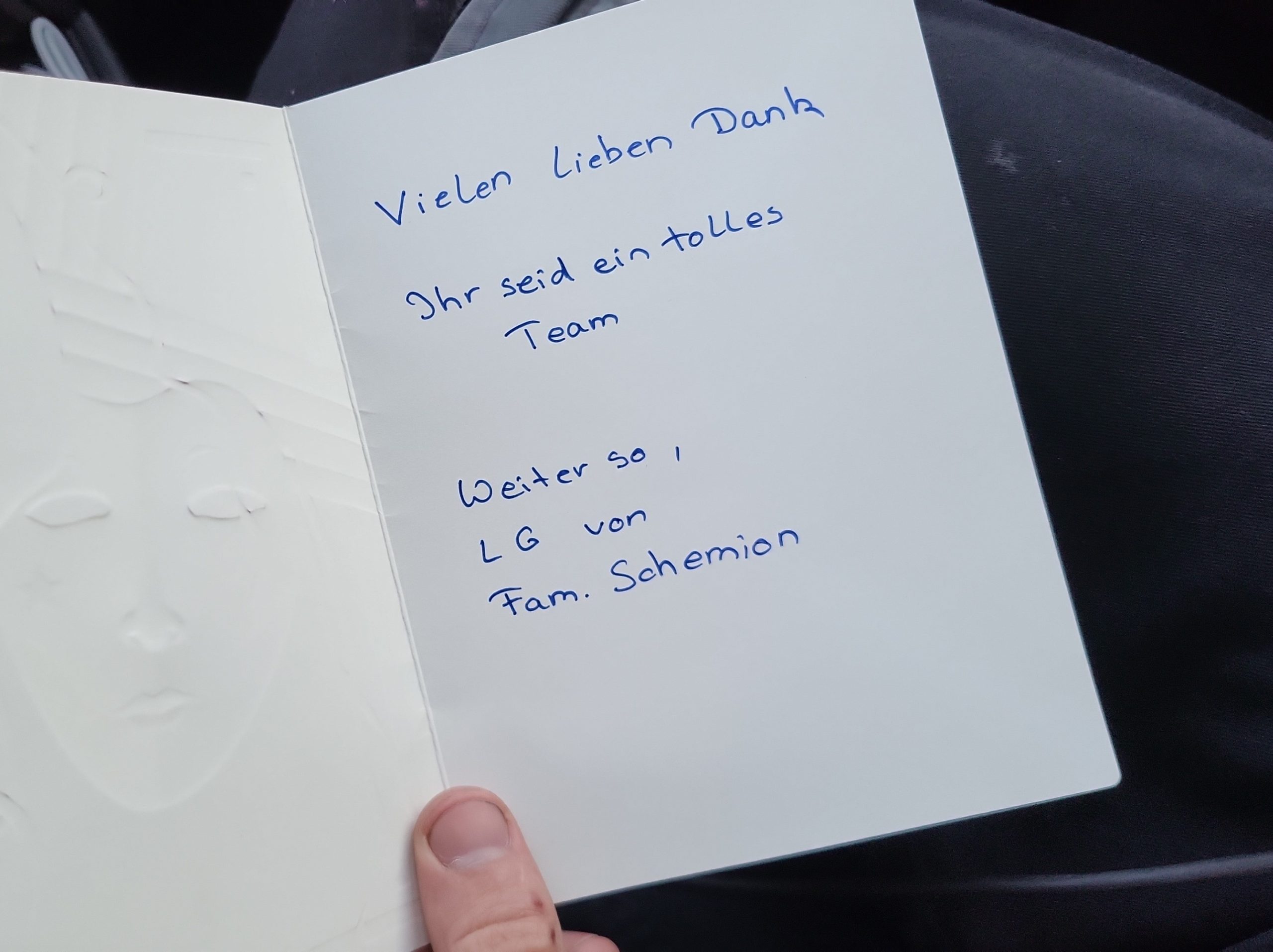 Solches Feedback von unseren Kunden erfüllt uns mit Freude und Motivation.