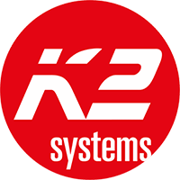 K2 Systems Logo – Montagsystem Partner von Grom Solar Photovoltaik